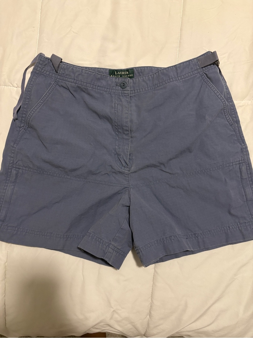 Ralph Lauren Blue Casual Cotton Bermuda Shorts